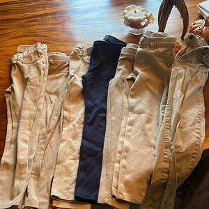 7 pairs uniform pants no stains
